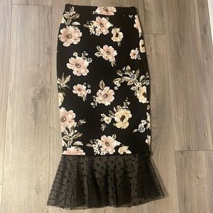 Floral Maxi Skirt *BRAND NEW*